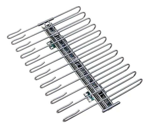 WENKO Hosenauszug »Modell Universal« Schrankauszug  für 12 Hosen, Hosenhalter für den Kleiderschrank