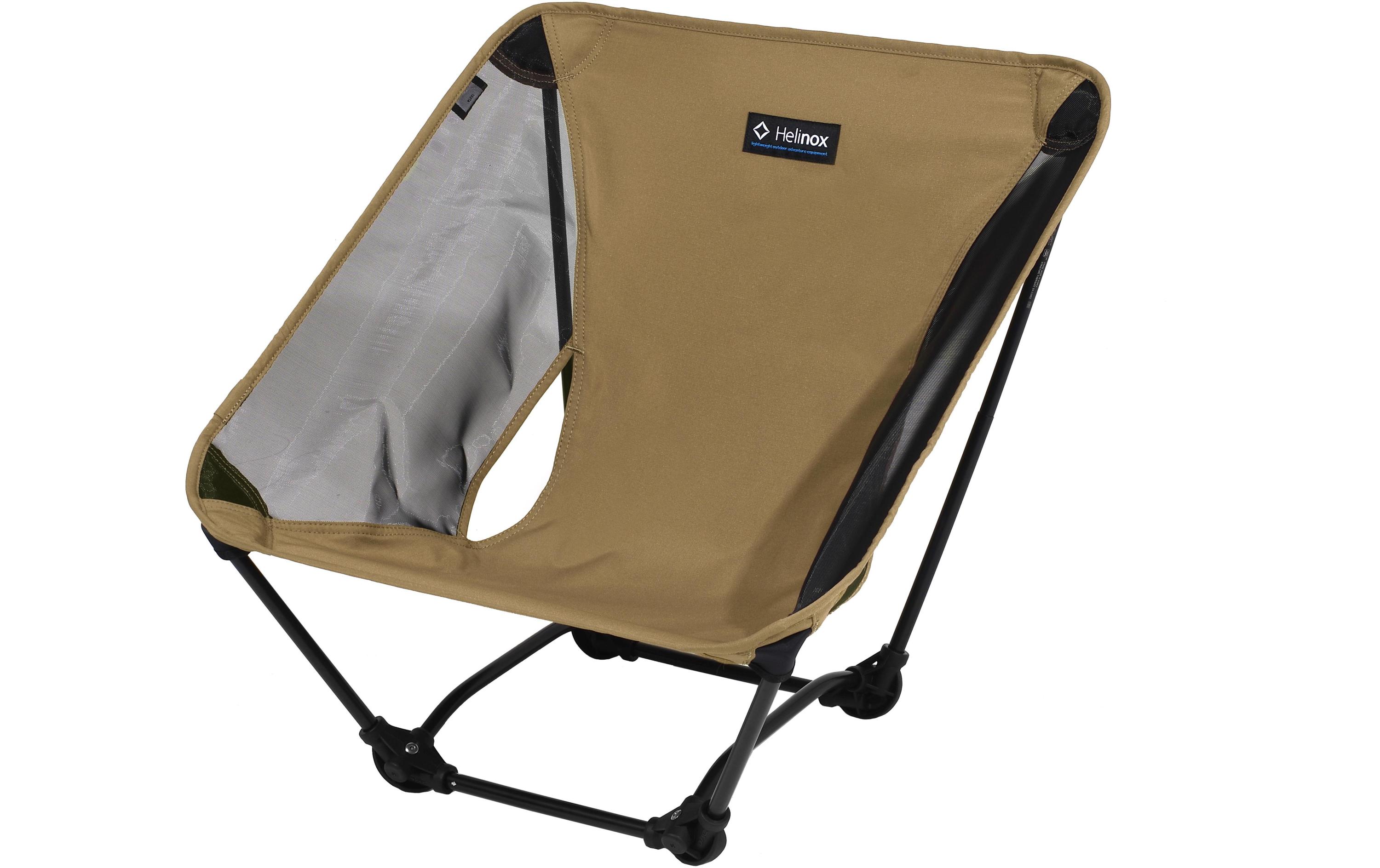 Campingstuhl Ground Chair Coyote Tan/Black<br>Leichter Campingstuhl