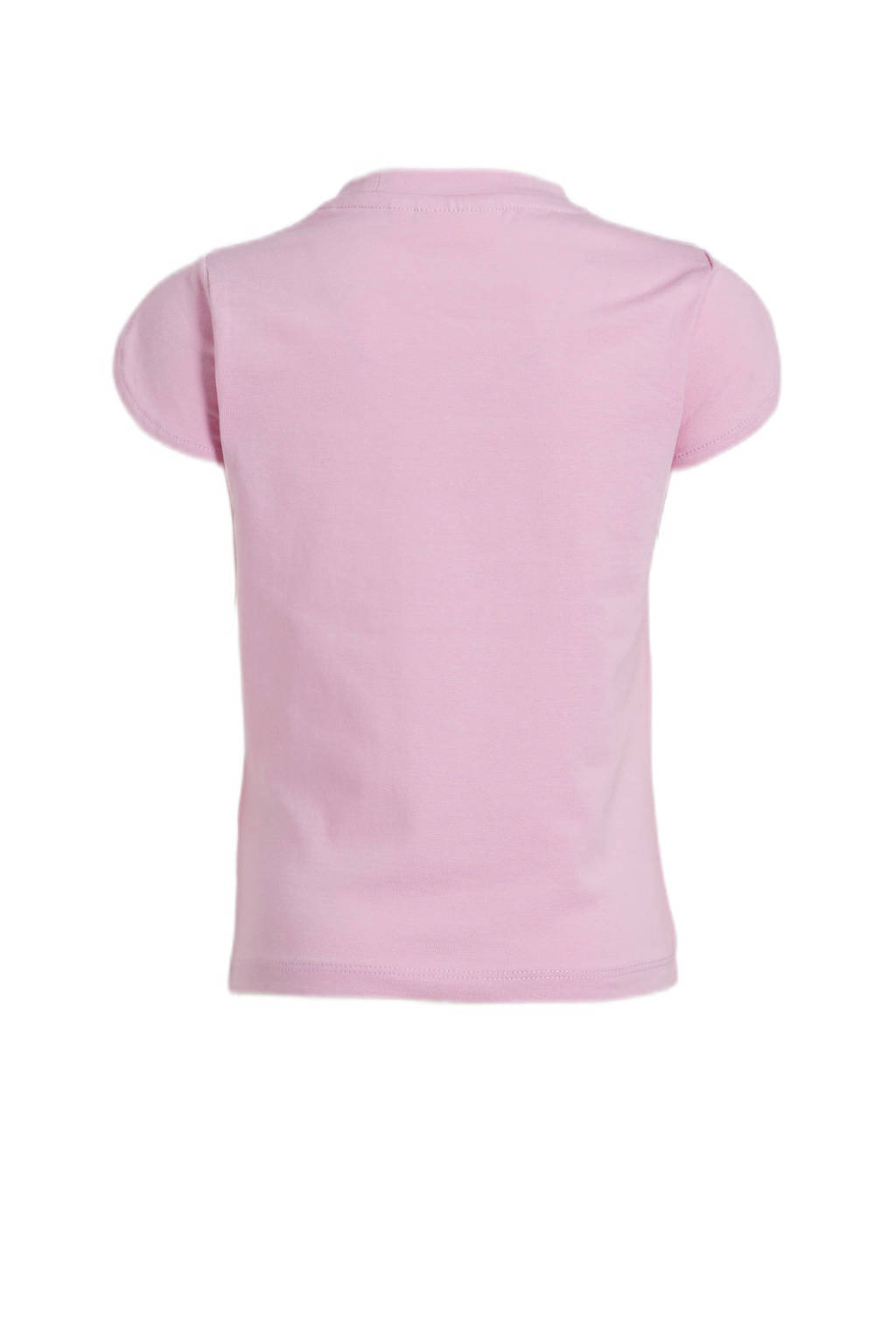 Orange Stars T-shirt Marina met printopdruk paars