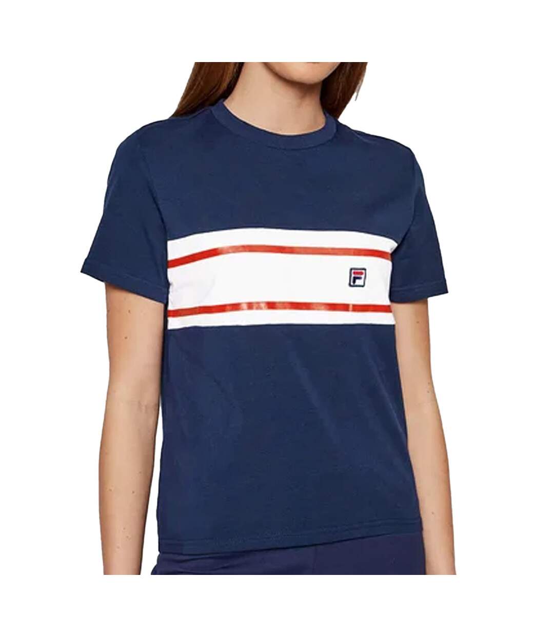 T-shirt Marine Femme Fila Buldan