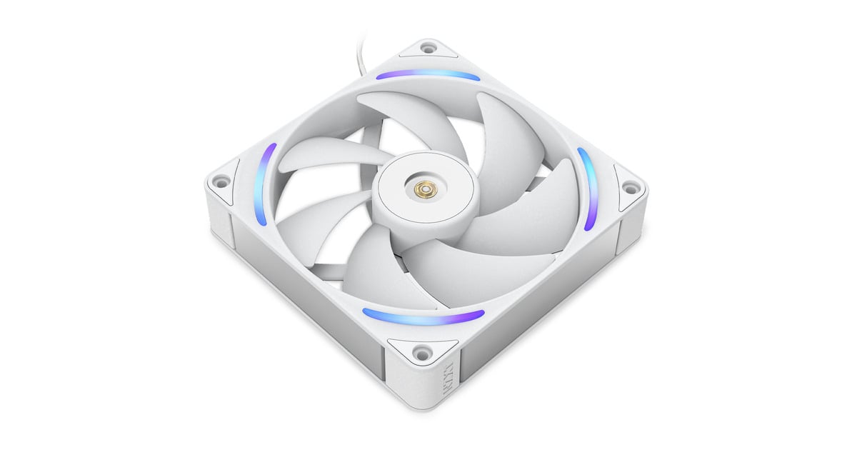 NZXTF140X RGB case fan  (Wit, 140 x 140 x 30 mm, PWM)