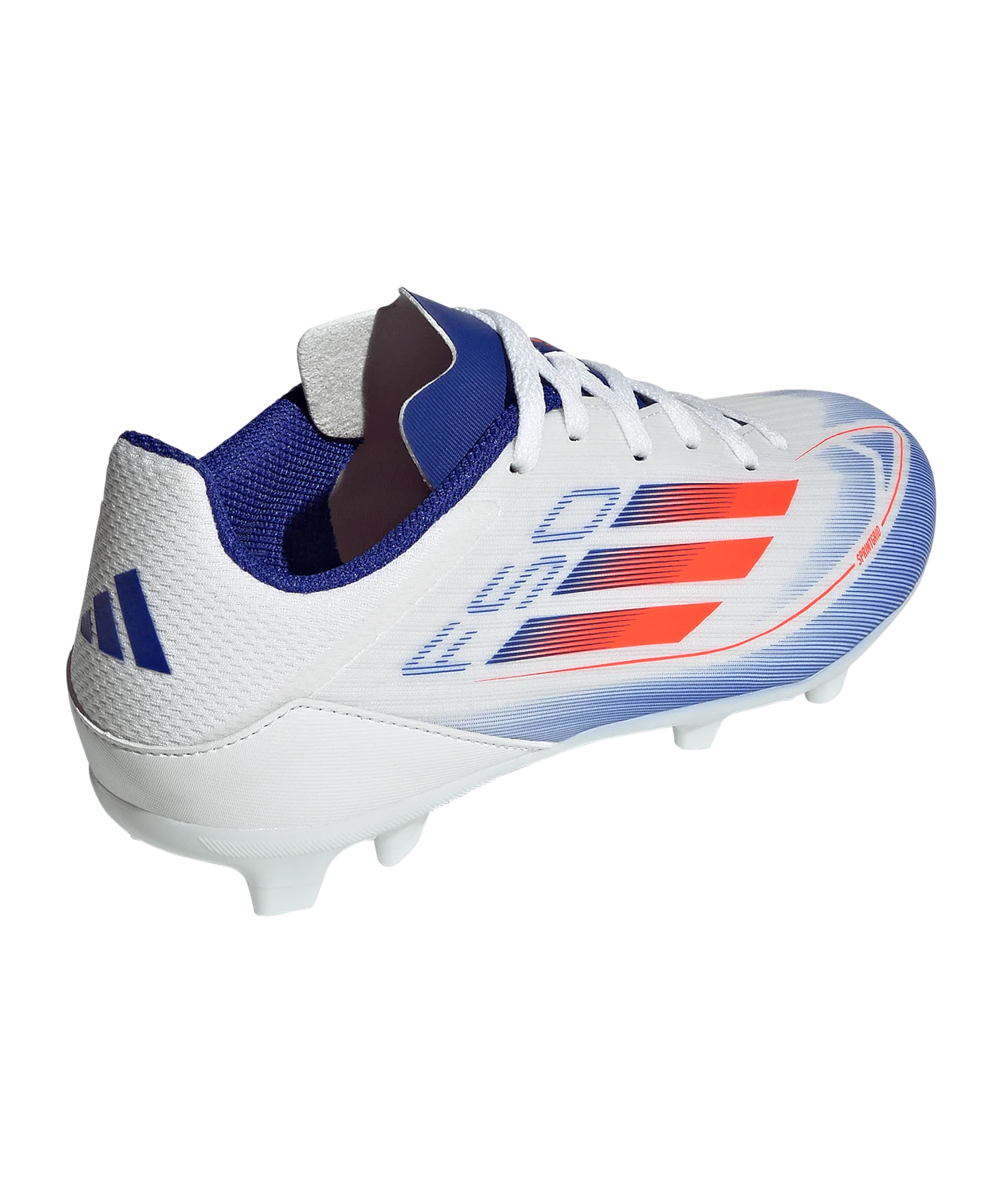 adidas F50 League FG/MG Advancement Kids Weiss Rot