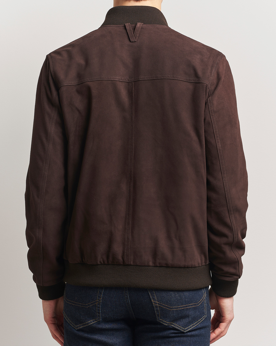 Valstar Valstarino Suede Jacket Dark Brown