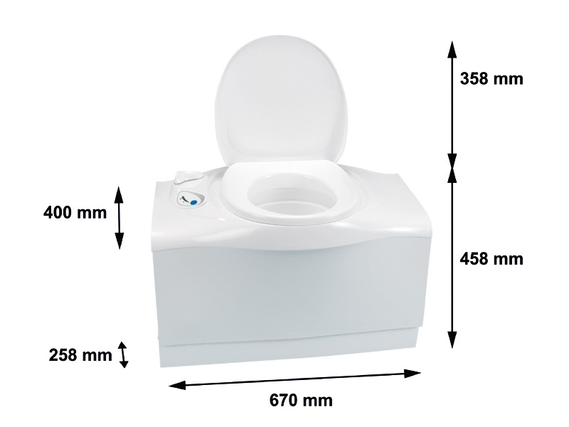 Thetford C-403L cassettetoilet - links
