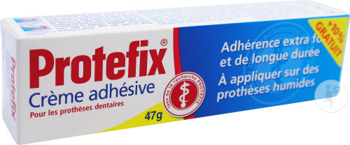 Protefix Crème Adhésive X-Fort Tube 40ml Promo + 4ml Gratuit
