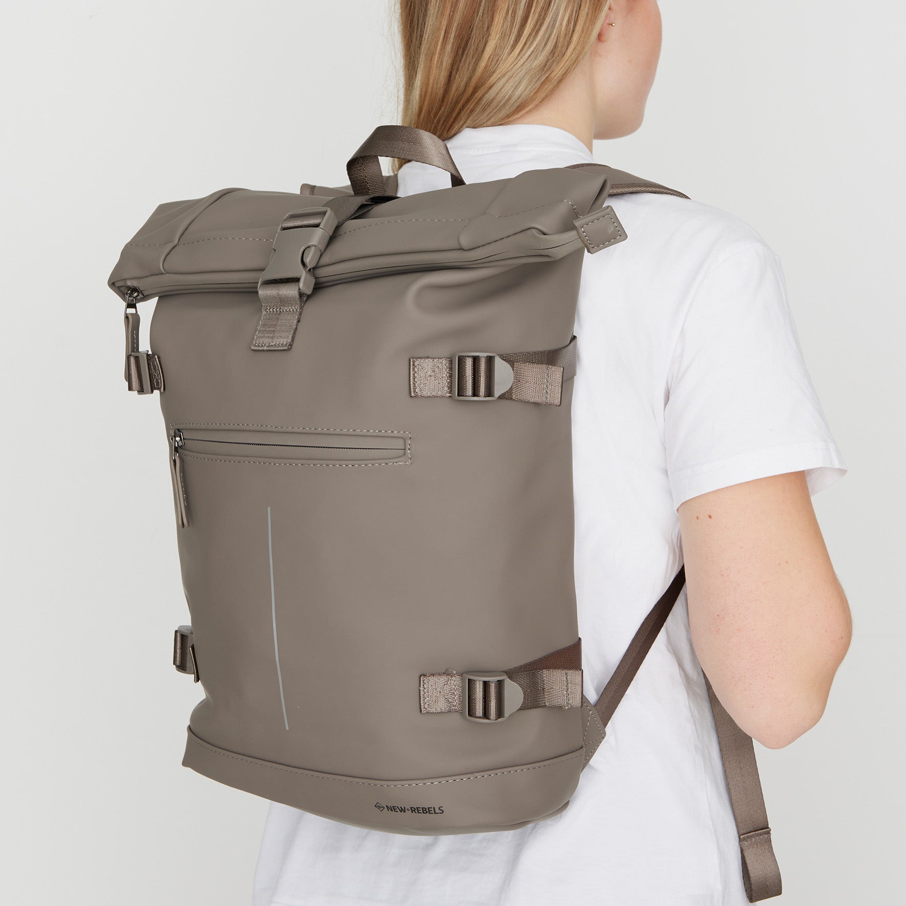 Waterafstotende rugzak 'William' taupe 17L Taupe