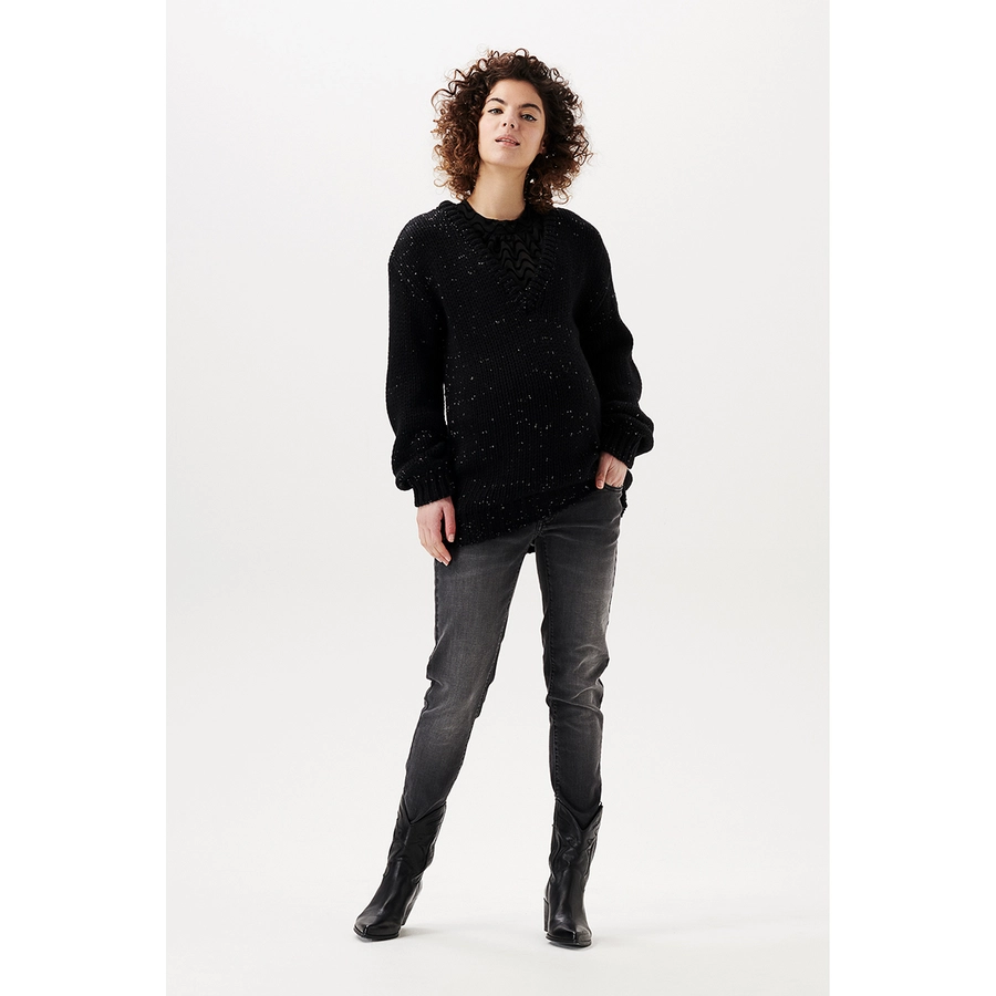 SUPERMOM Pullover Dent Black