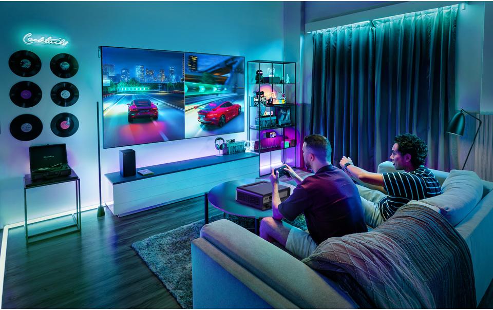 Projektor X1-4KE Pro<br>Lampenfreier High Brightness Smart Projektor für zuhause
