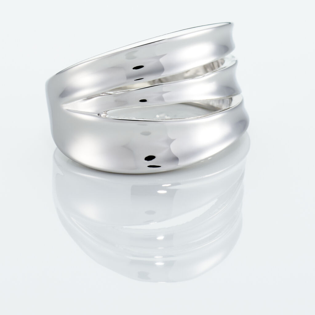 Bague Edwyna Argent Blanc