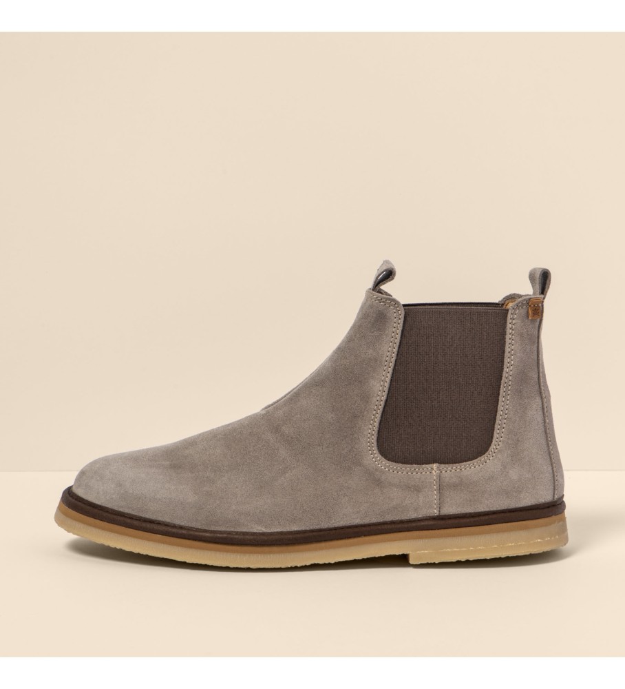 Botas de couro Naturalist N5951 Lumbier taupe