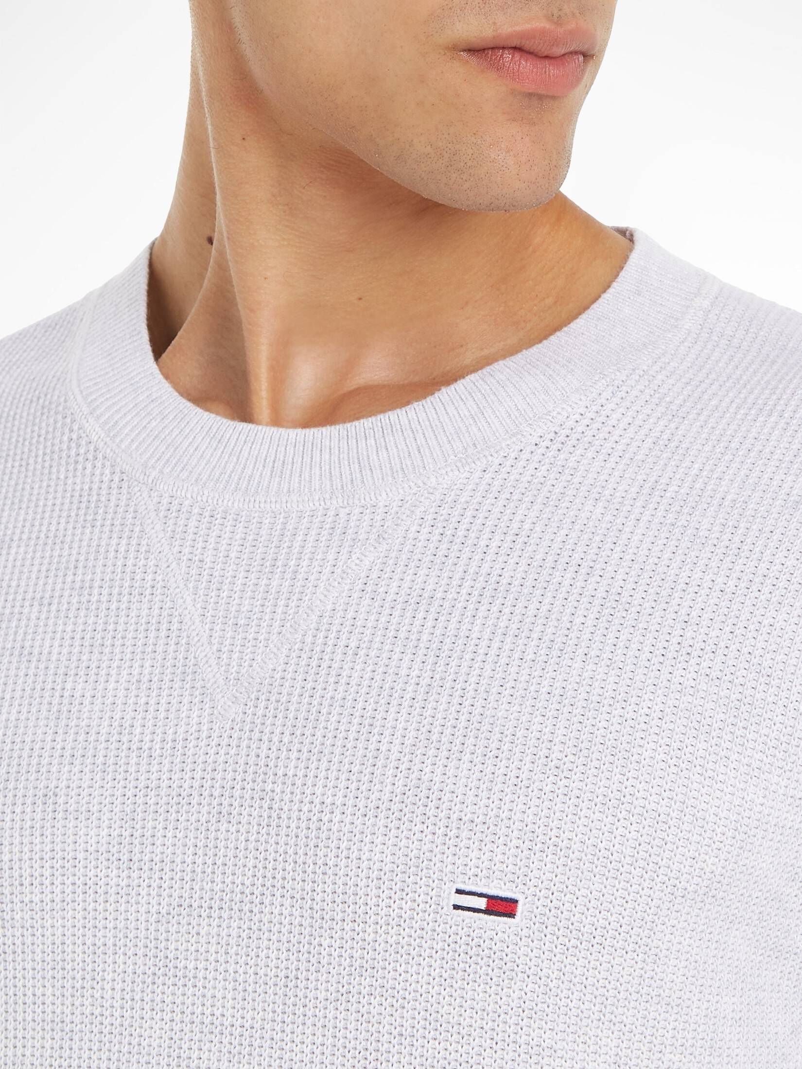Tommy Jeans| Herren Pullover REG ESSENTIAL WAFFLE