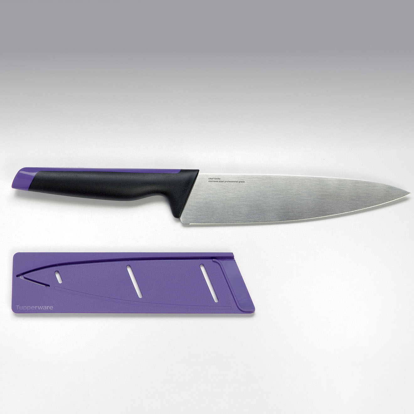 Tupperware Couteau Chef noir - 34 cm