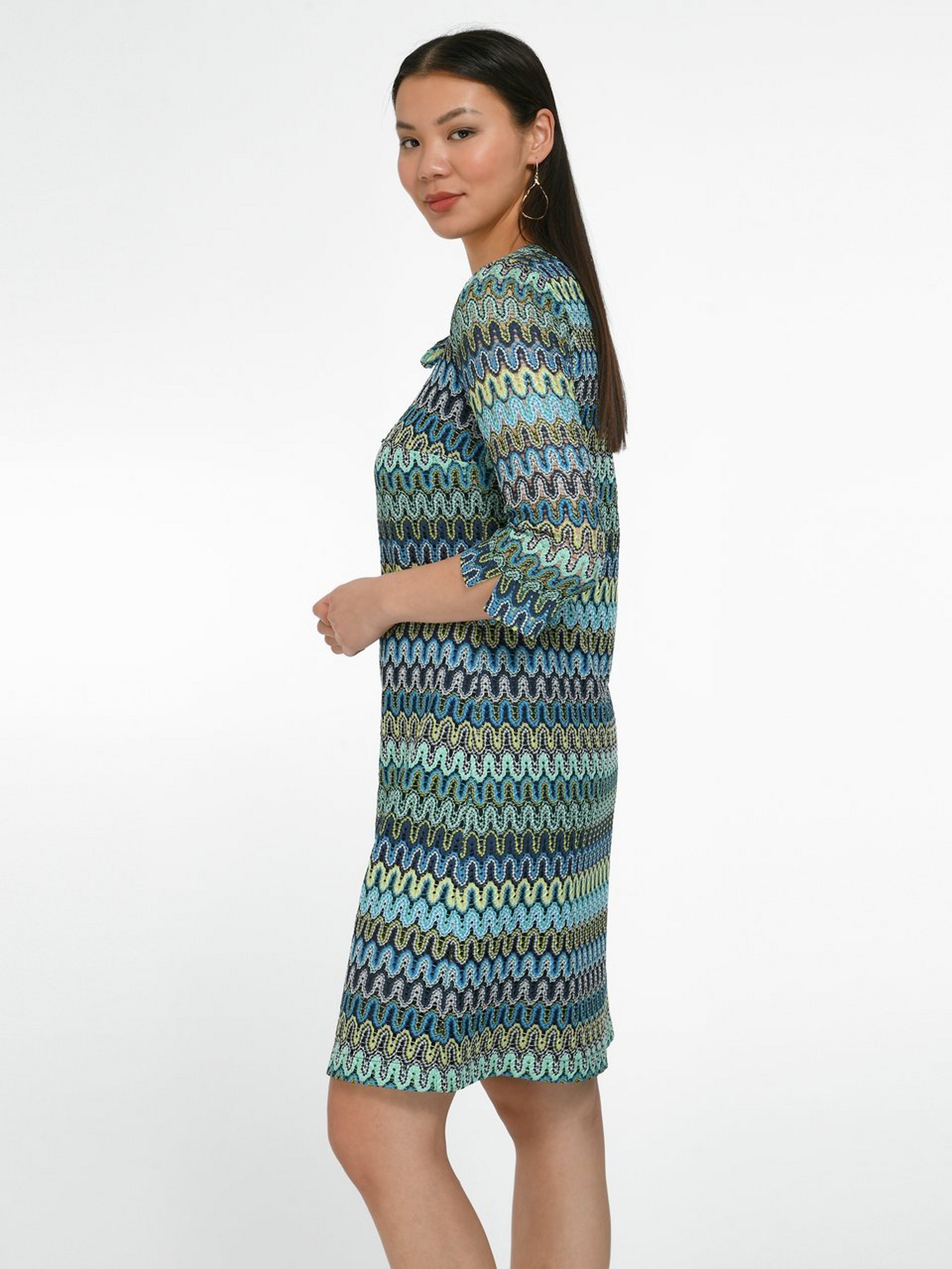 Kleid mit 3/4-Arm
