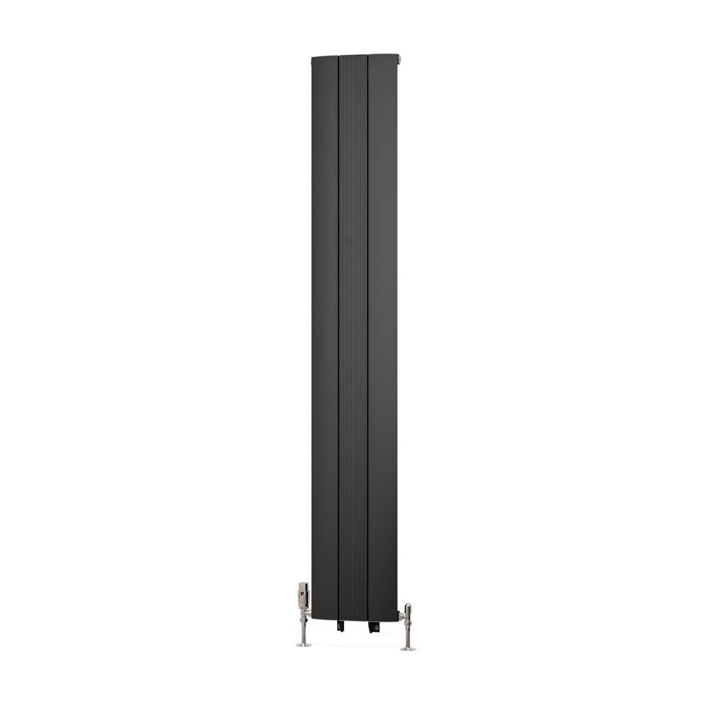 Eastbrook Trent paneelradiator 28x180cm 762W antraciet