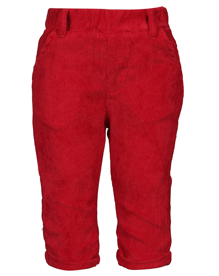 Cord-Hose WINTER gefüttert in rot