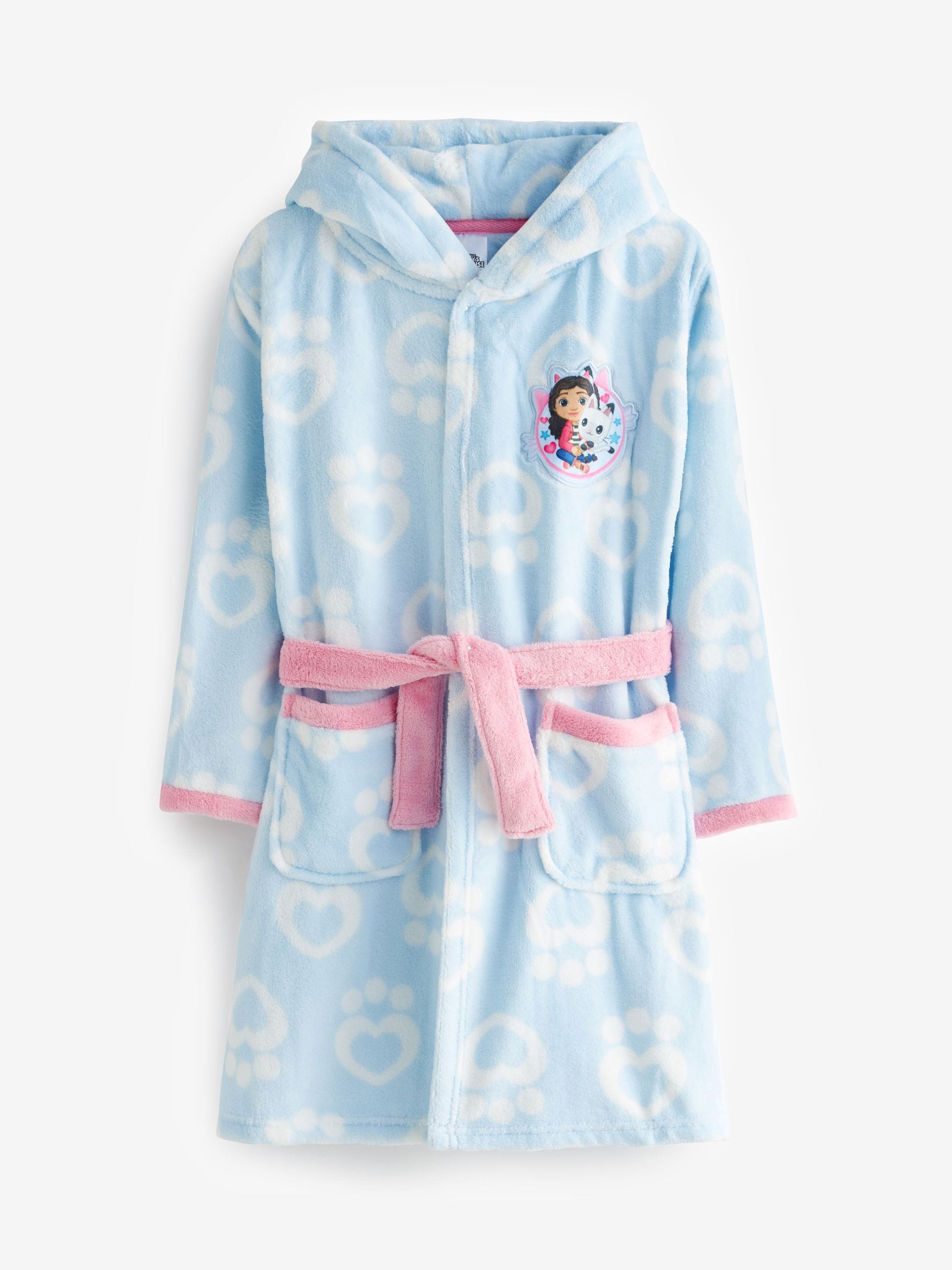 Character Gabby's Dollhouse Dressing Heart Paw Print Gown