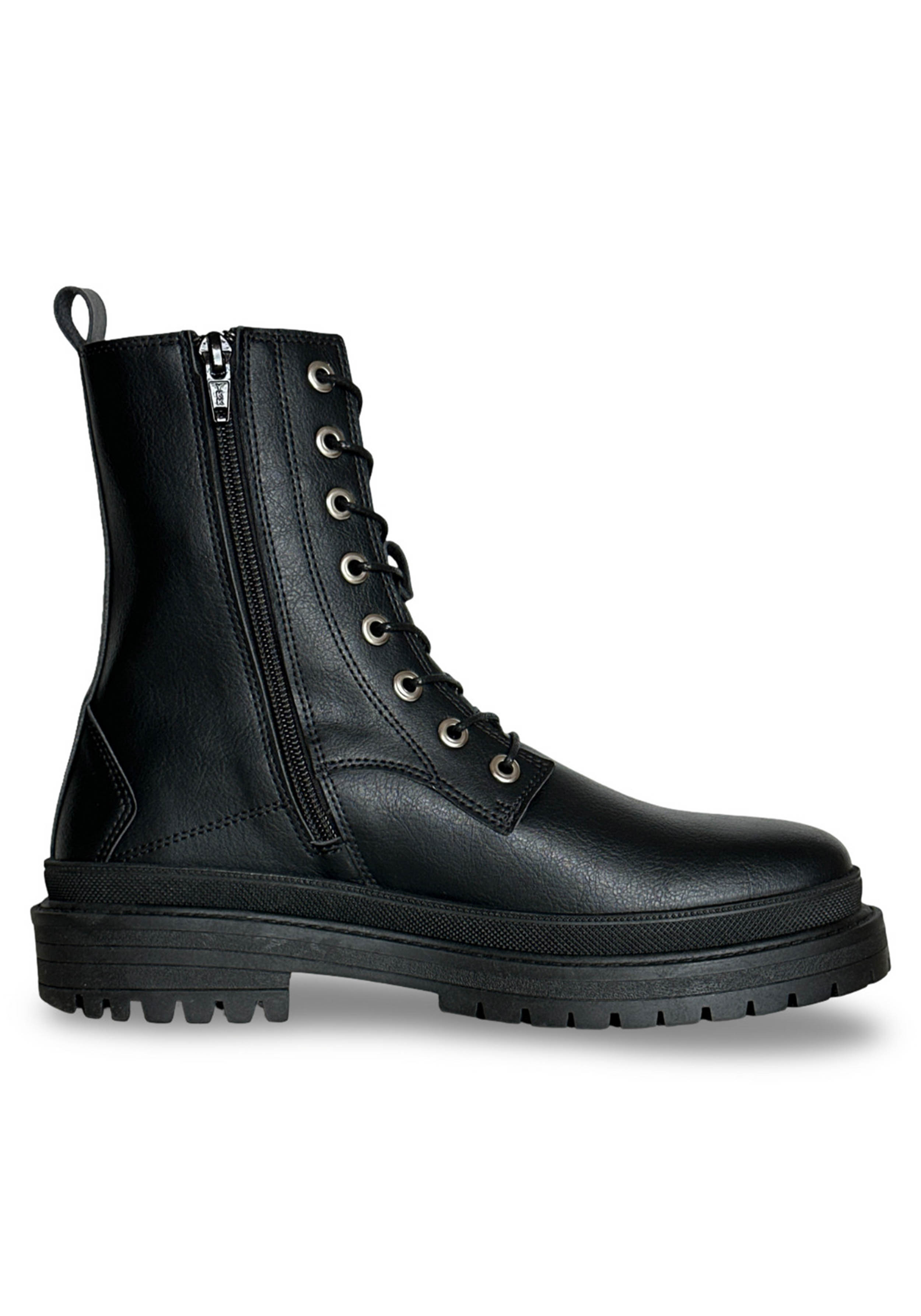 NAE Vegan Shoes Stiefel Diram Black - vegan