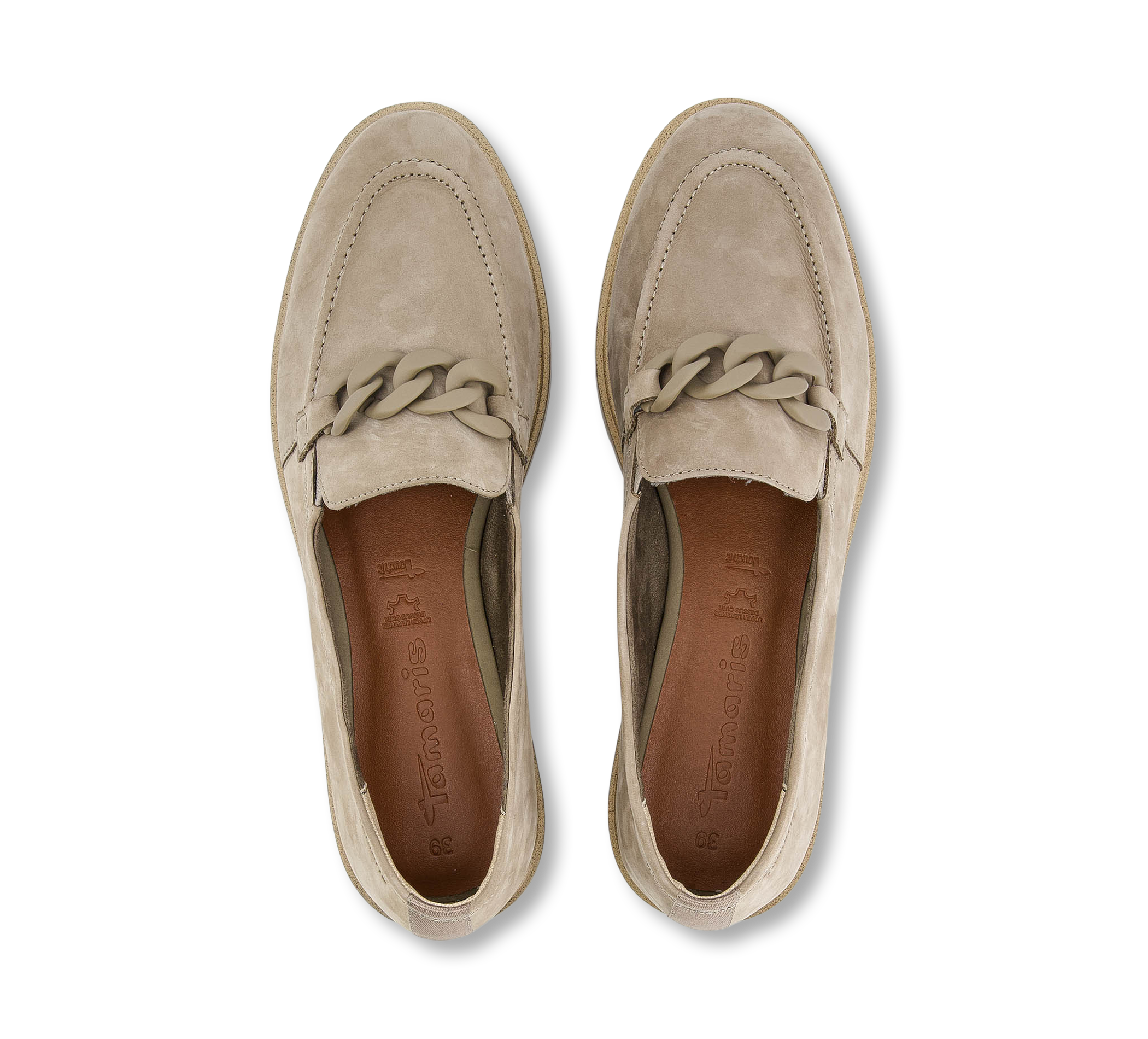 Tamaris Loafers & Mokassins beige/taupegrau