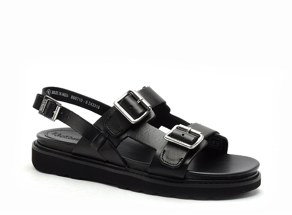 Kickers nu pieds plats femme neosummer 860710 50 noir