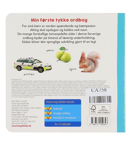 Forlaget Bolden Buch - Meine ersten 100 Wörter - Dänisch