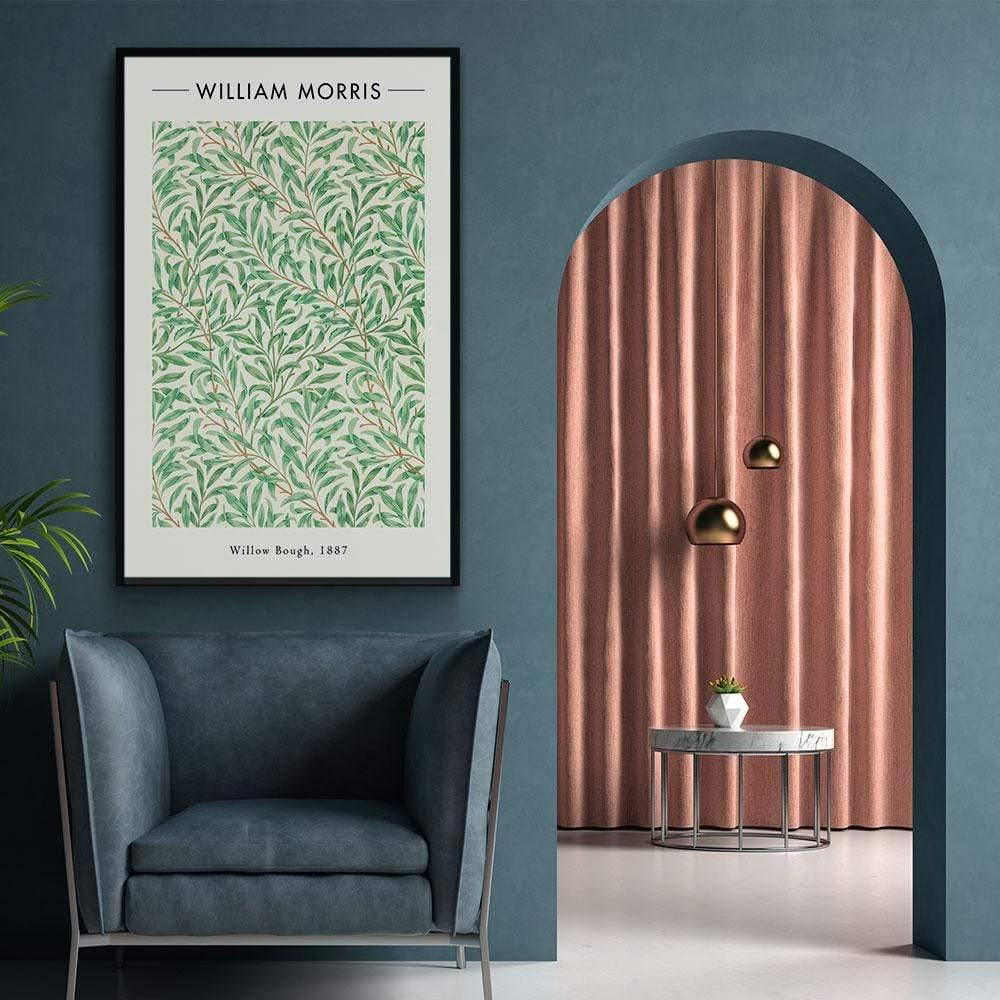 Walljar - Canvas schilderij - William Morris - Willow Bough Canvas schilderij - 50 x 70 cm