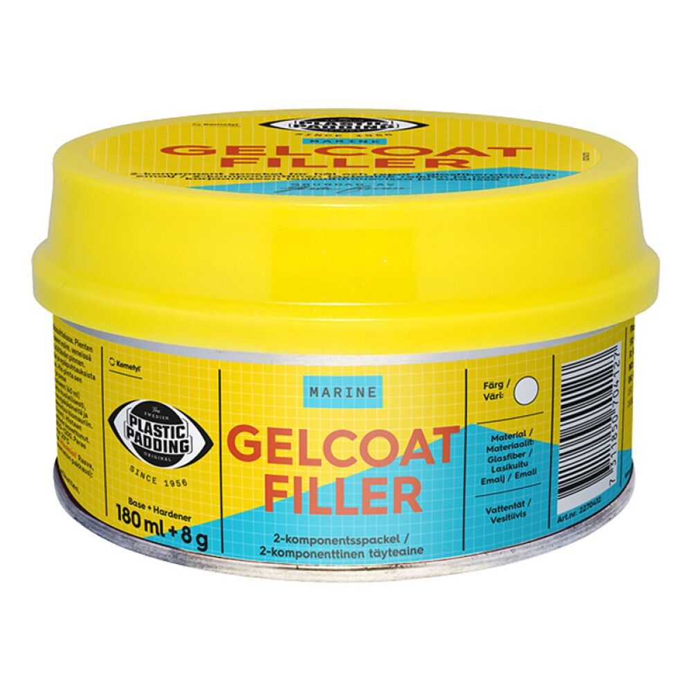 GELCOAT PLASTIC PADDING 180ML