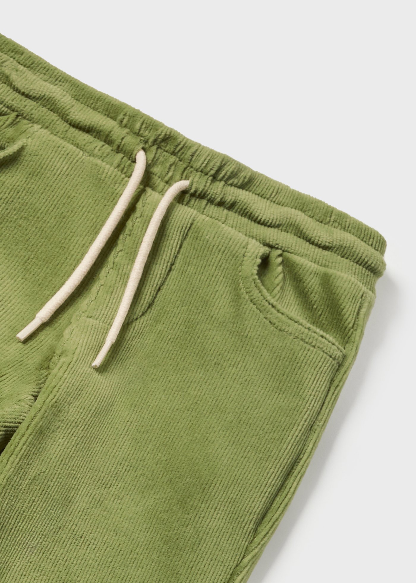 Conjunto de duas peças com calça de veludo cotelê para bebê