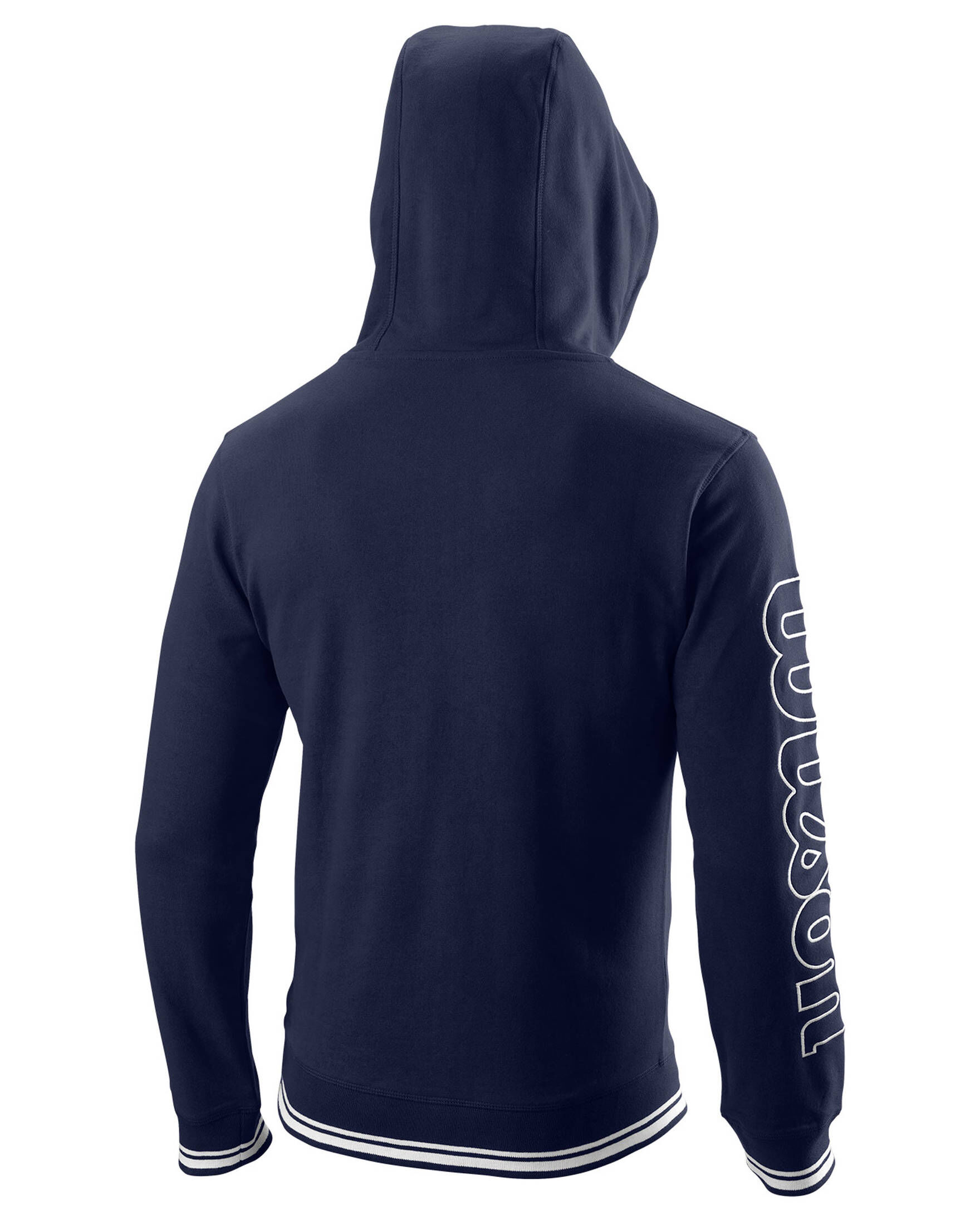 Wilson| Herren Tennishoodie MEN`S TEAM II FULL-ZIP HOODIE Team Navy