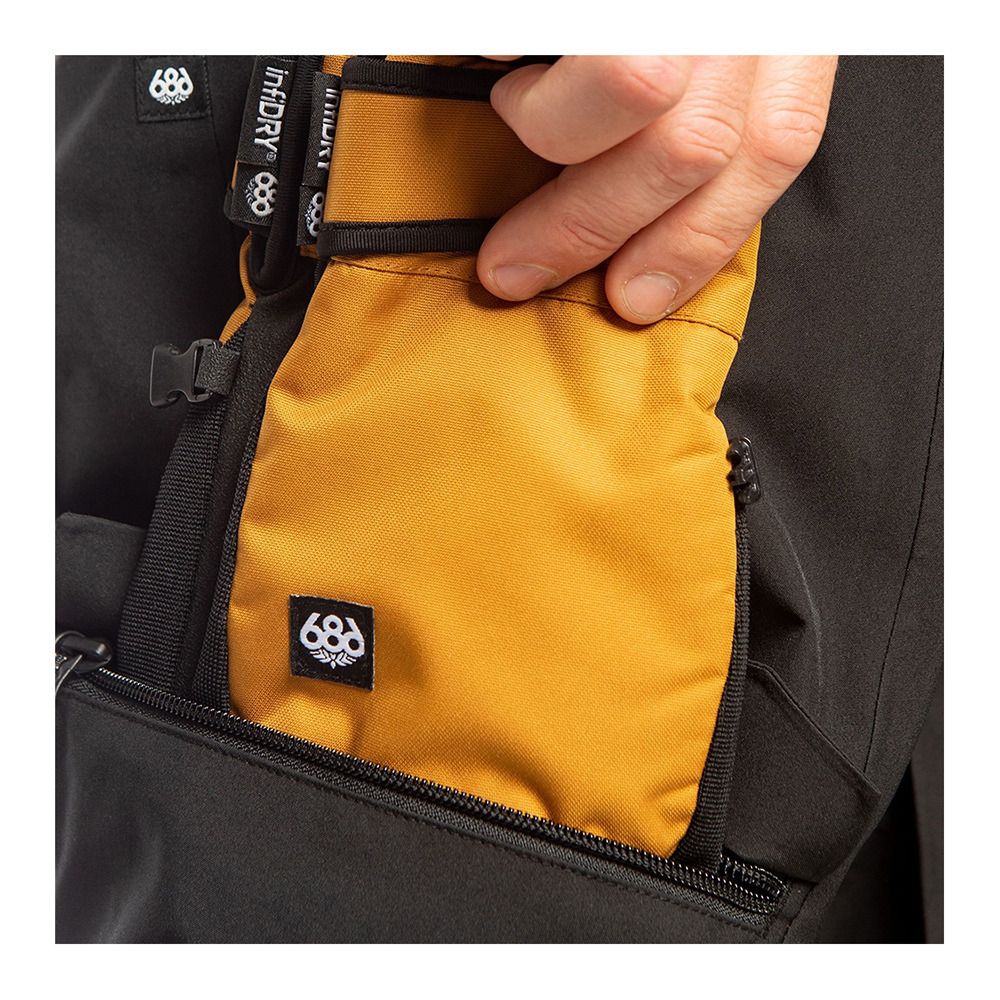 686 QUANTUM HYDRASTASH® THERMAGRAPH® - Salopette ski Homme black