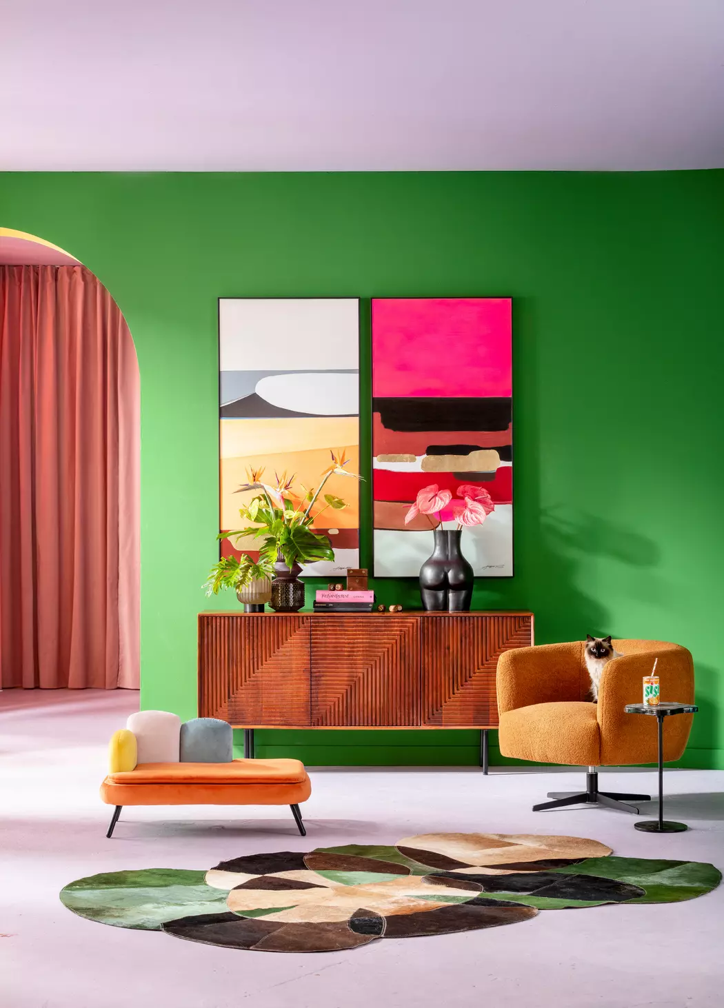 Designteppich Ovado Colore 61540