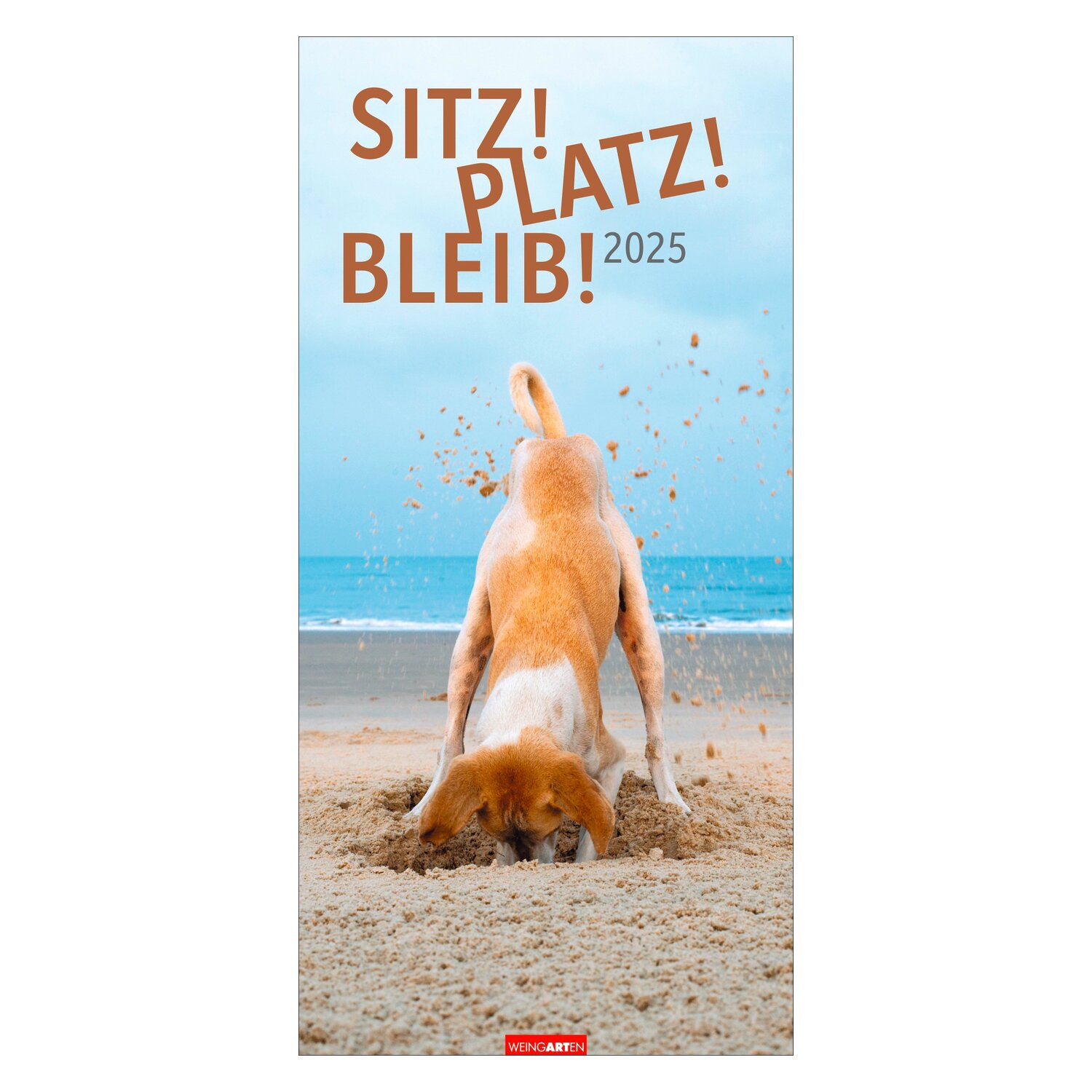 Kalender 2025 SITZ! PLATZ! BLEIB!  - 2025