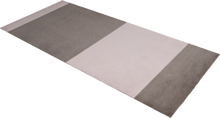 Tica Copenhagen Løber, 90x200 cm, stripes-horizon sand/dusty rosa Sand/dusty rosa