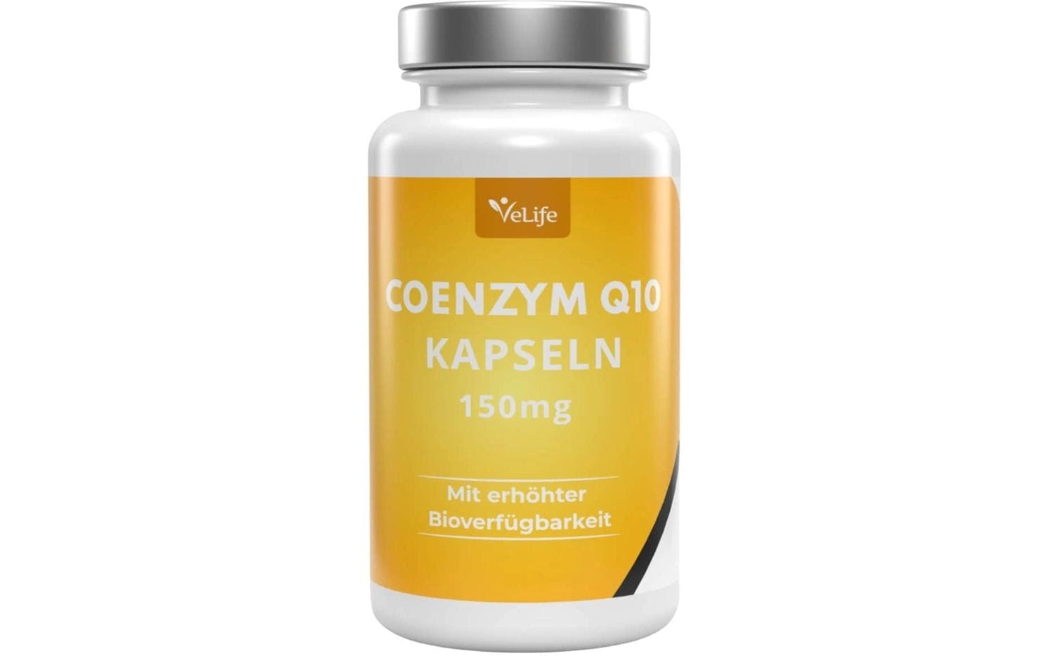 Coenzym Q10 150 mg 90 KapselnHochwertiges Coenzym Q10 mit optimaler Bioverfügbarkeit