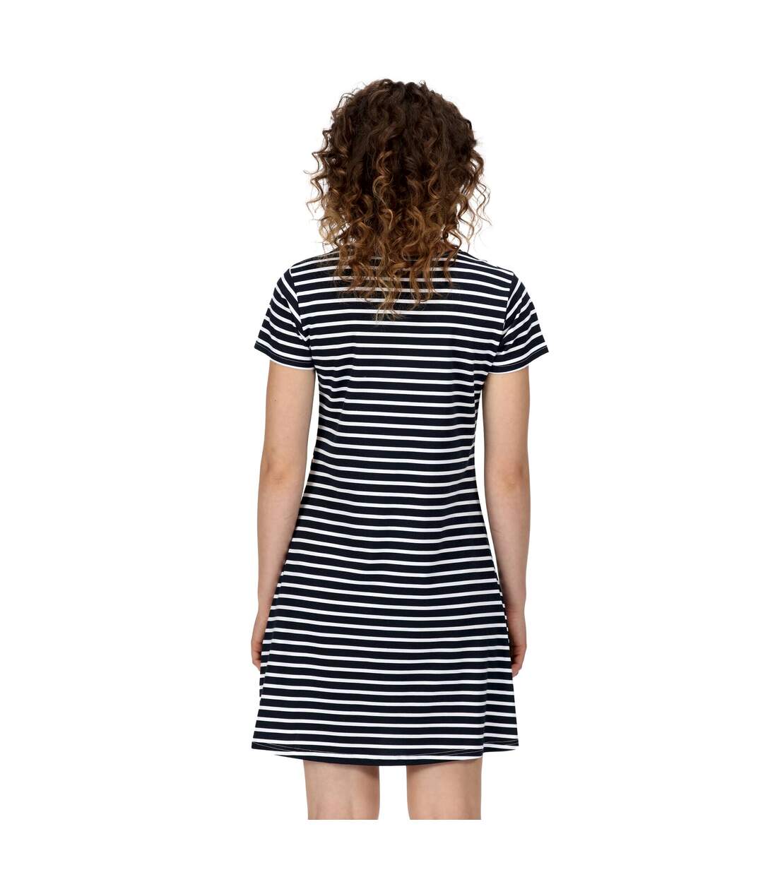 Regatta - Robe trapèze BALIA - Femme (Bleu marine / Blanc) - UTRG6703
