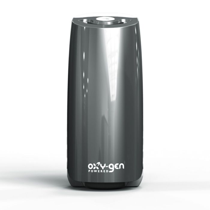 Oxy-gen Luchtverfrisser RVS look   2 x AA batterij Panasonic (432002)