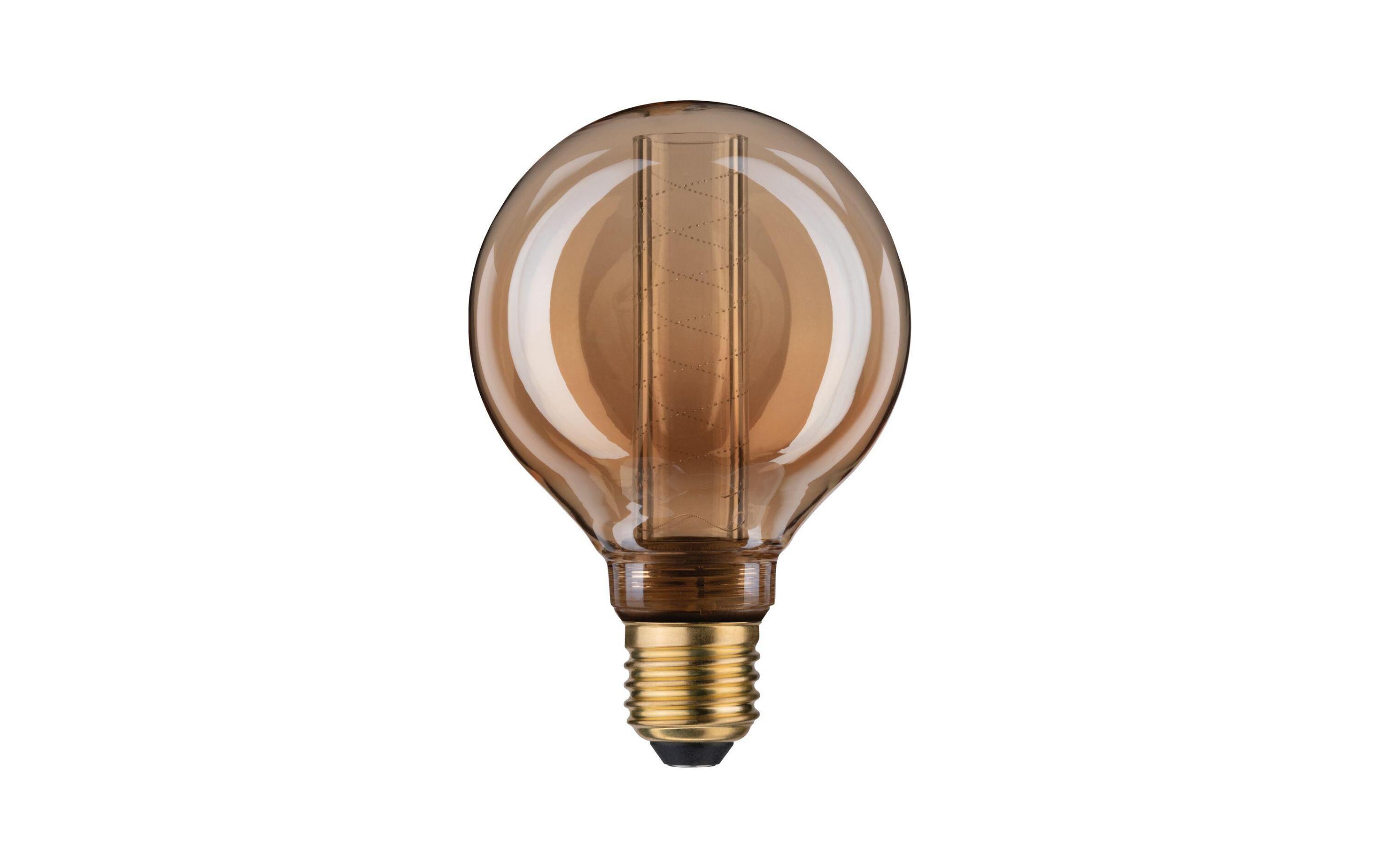 Lampe Vintage Globe 4 W (21 W) E27 SpiralmusterVintage-Globe G95 mit Innenkolben Spiralmuster