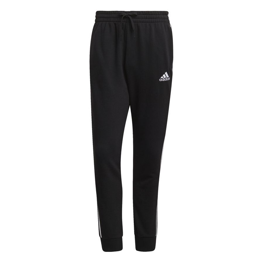 adidas Essentials 3-Stripes French Terry Tapered Jogging - Noir/Blanc