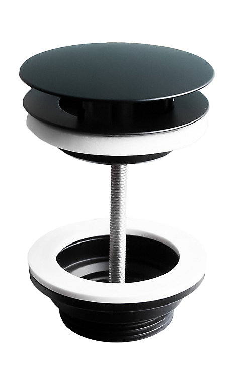 Bonde courte Havana noir mat Decotec