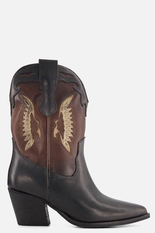 Cellini Cowboylaarzen zwart Leer