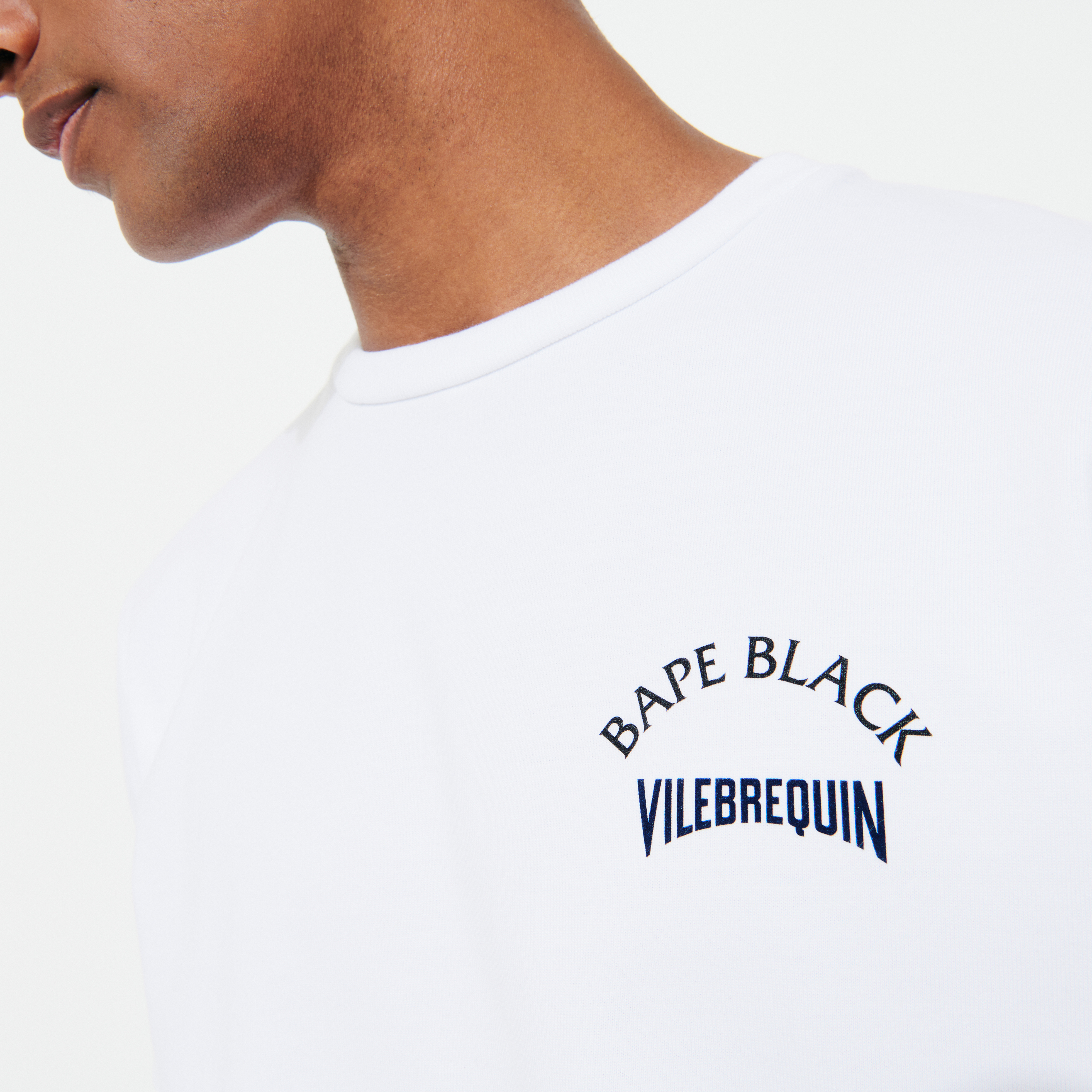 T-Shirt homme imprimé Turtles - Vilebrequin x BAPE® BLACK | Site Vilebrequin | TPEZ2P90