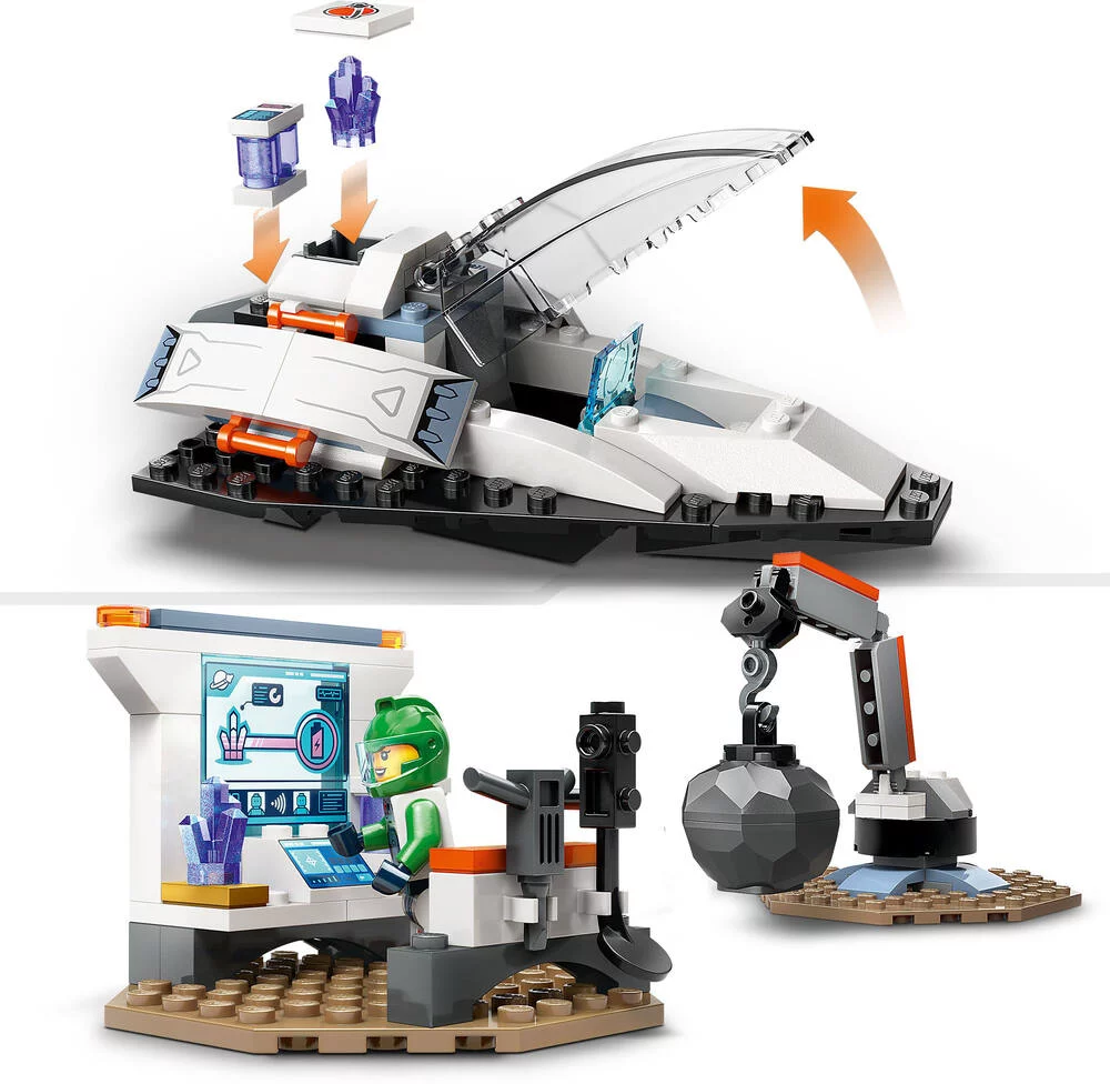 LEGO®CITY 60429 - LE VAISSEAU ET LA DECOUVERTE DE L’ASTEROIDE