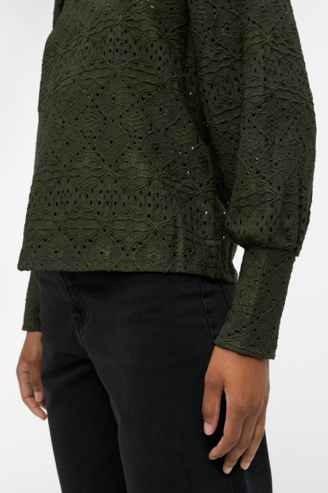 Object groene dames blouse