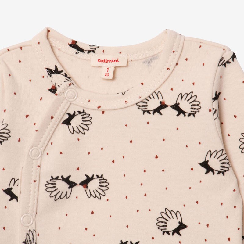 Brassière bio bébé hérissons et pois Catimini Aucune nuance
