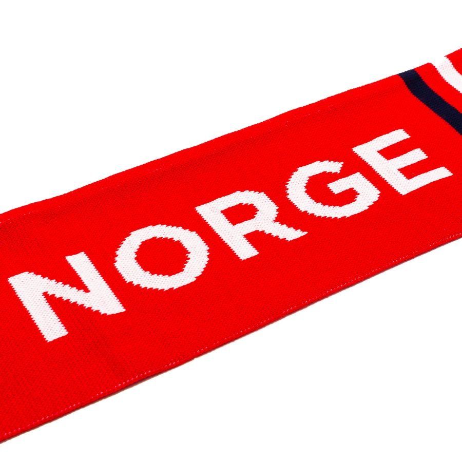 Norvège Hat & Scarf Knitted - Rouge