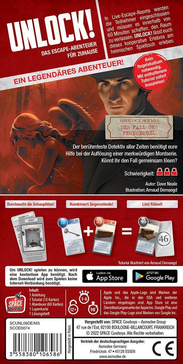 Unlock! Sherlock Holmes: Der Fall der Feuerengel (Einzelszenario)