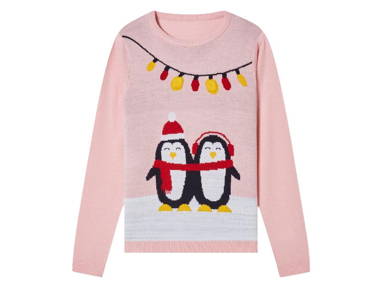 Kinder kersttrui met lampjes