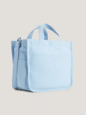 Sacola de compras de lona com logotipo