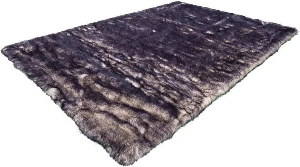 Vloerkleed 110 Wit-Lila Crown