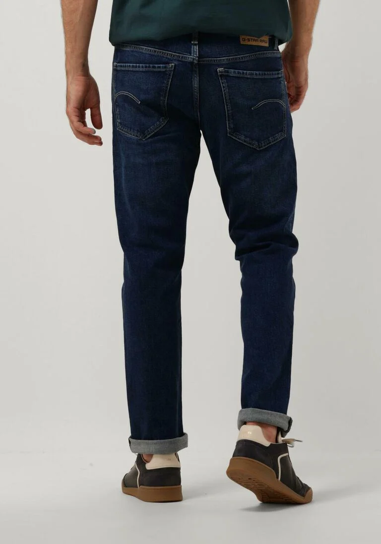 G-STAR RAW blauwe g-star raw straight leg jeans mosa straight