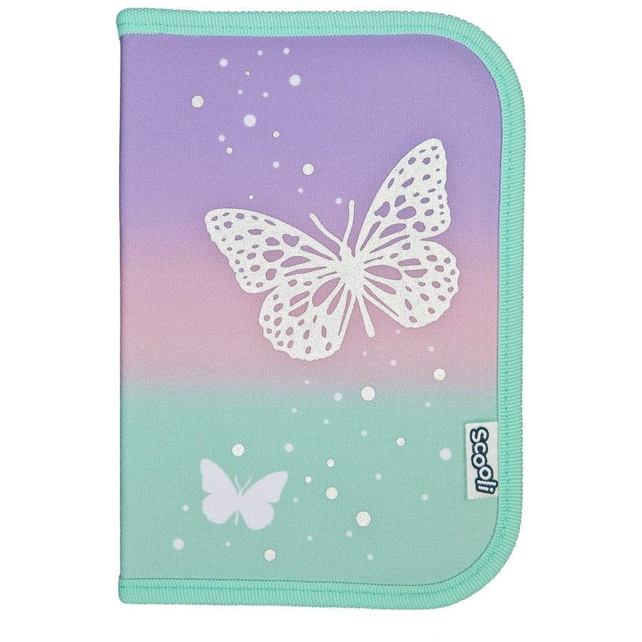 Scooli gefülltes Schüleretui Butterfly Wishes